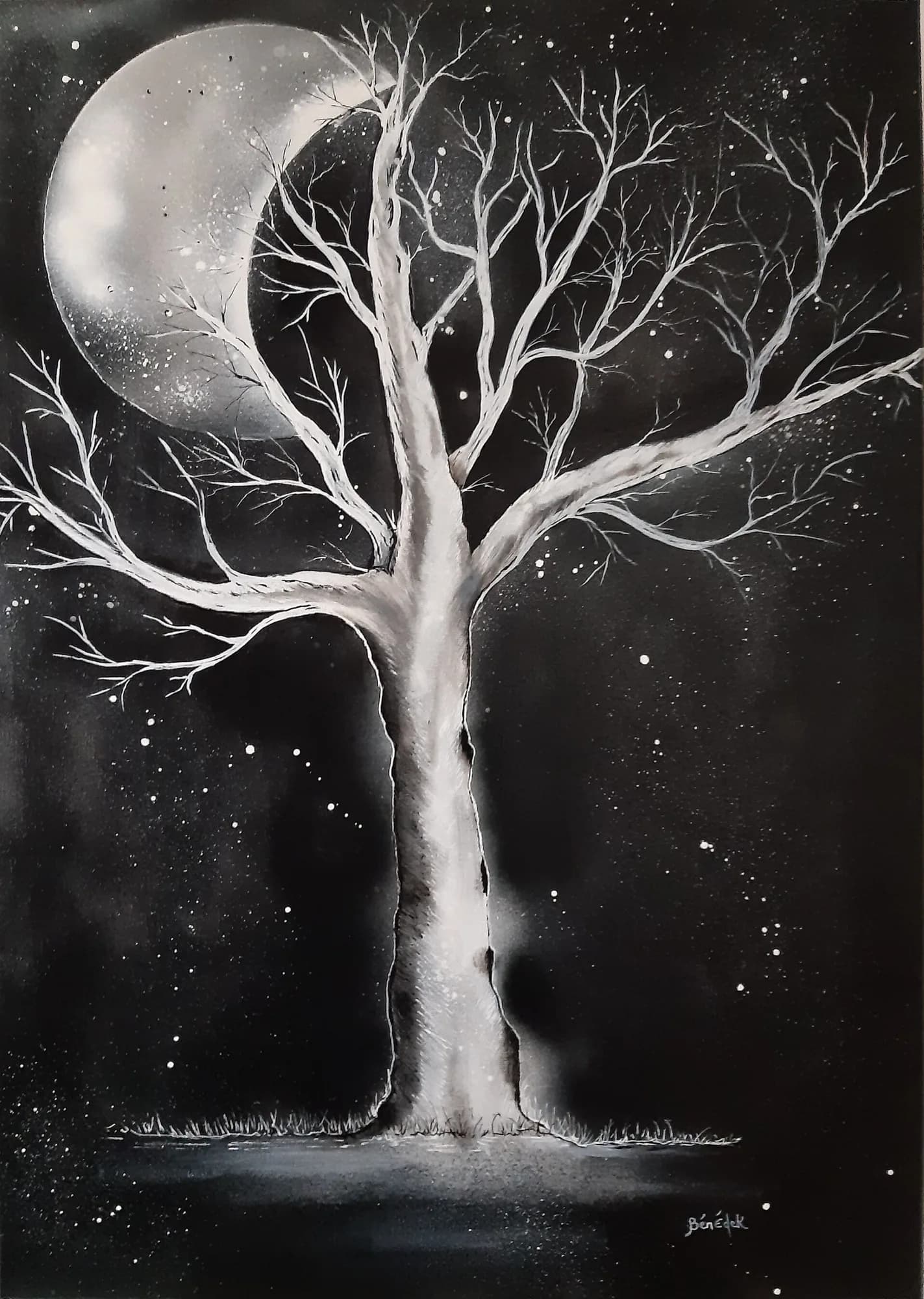 Finalité, Mixed media, by Corinne Benedek