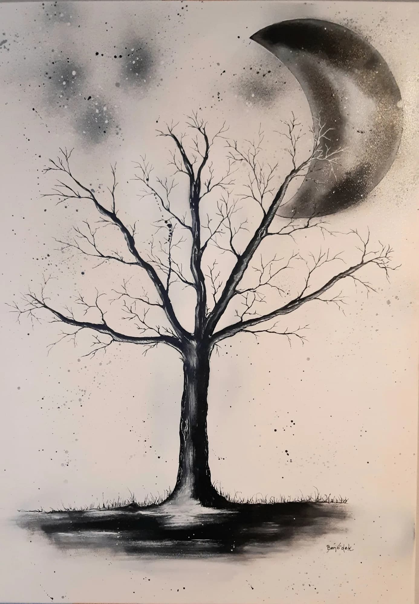 Renouveau, Mixed media, by Corinne Benedek