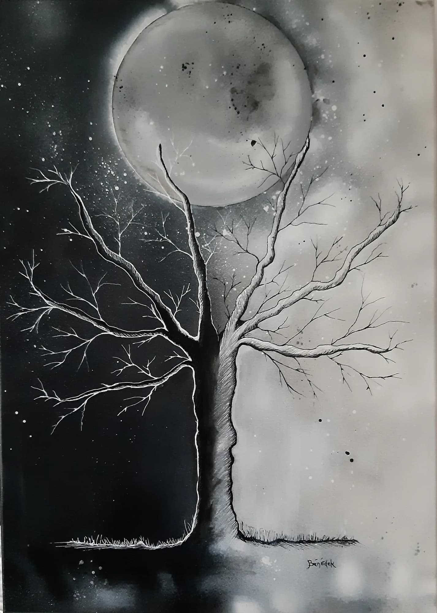 Transition, Mixed media, by Corinne Benedek