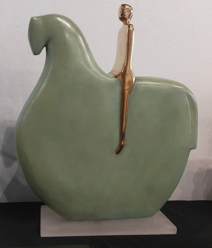 Le Cavallino, Bronze, von Rasko