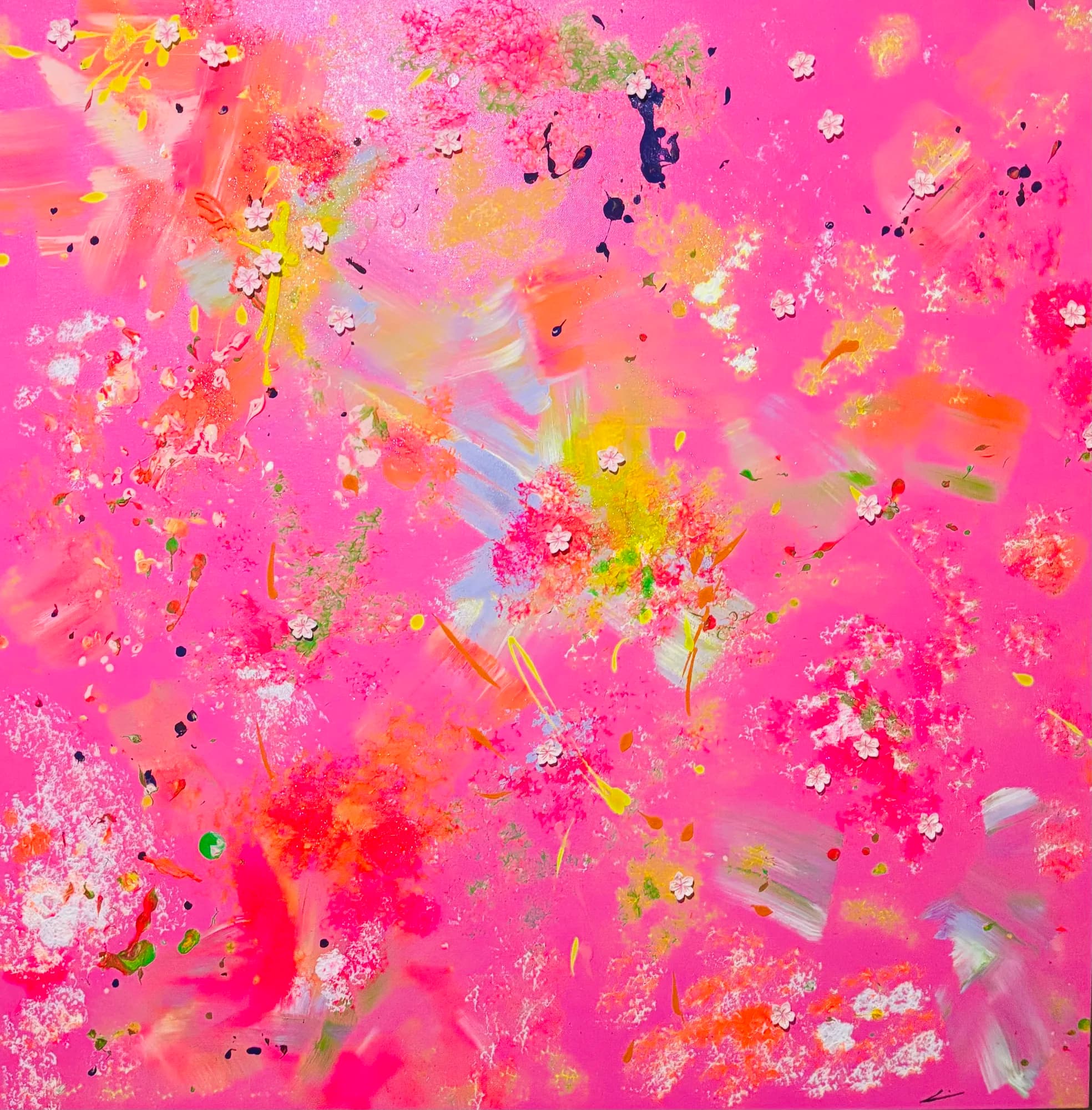 Bonheur, Mixed media, by Claude Tassin