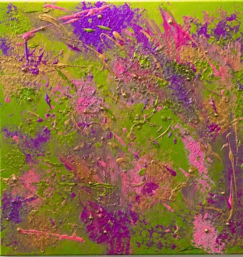 La Fête, Mixed media, by Claude Tassin