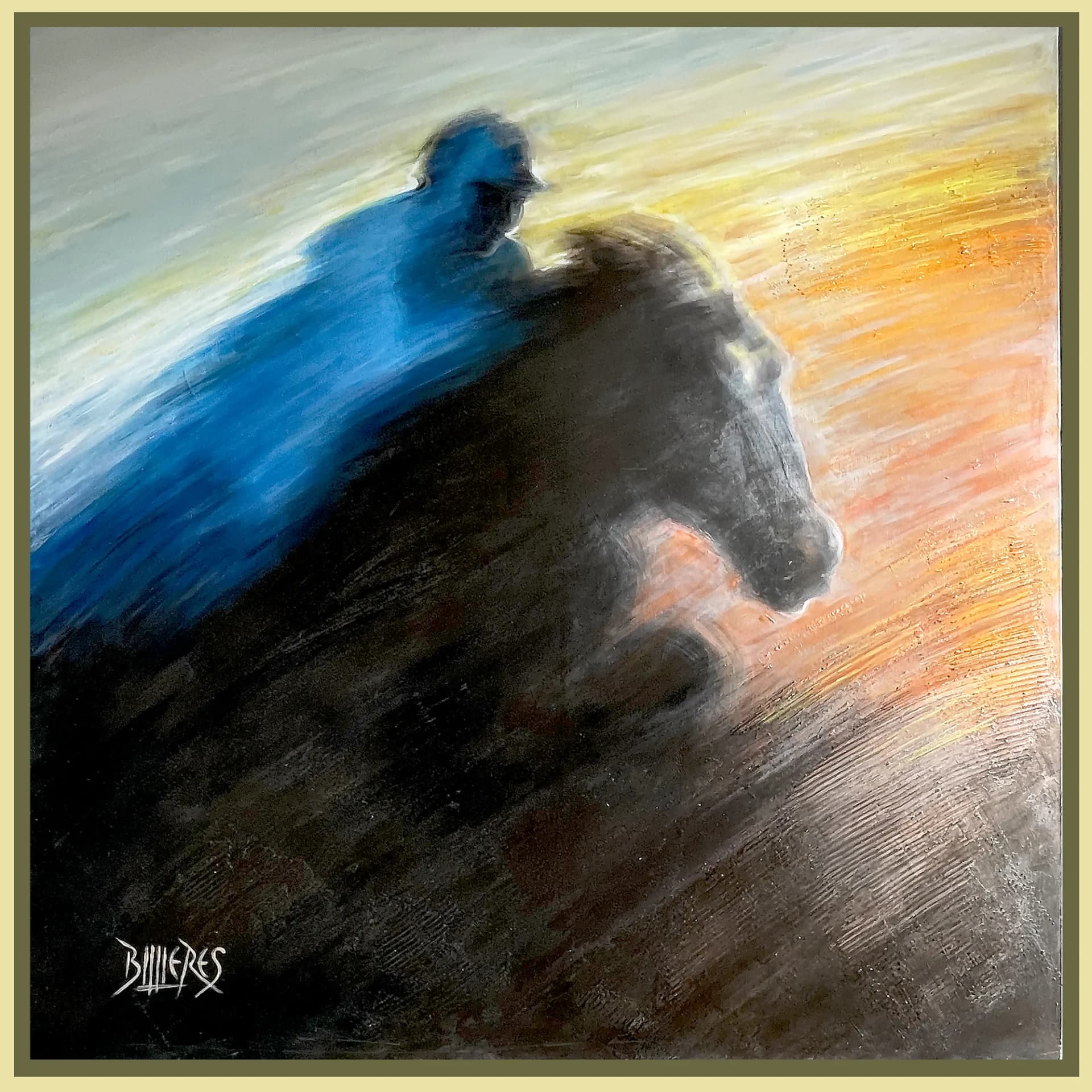 LE CAVALIER BLEU