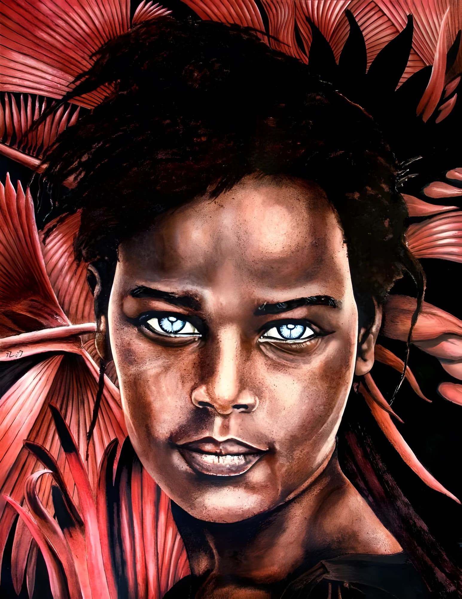Exotique, Encre, par Luc Brun Perasso