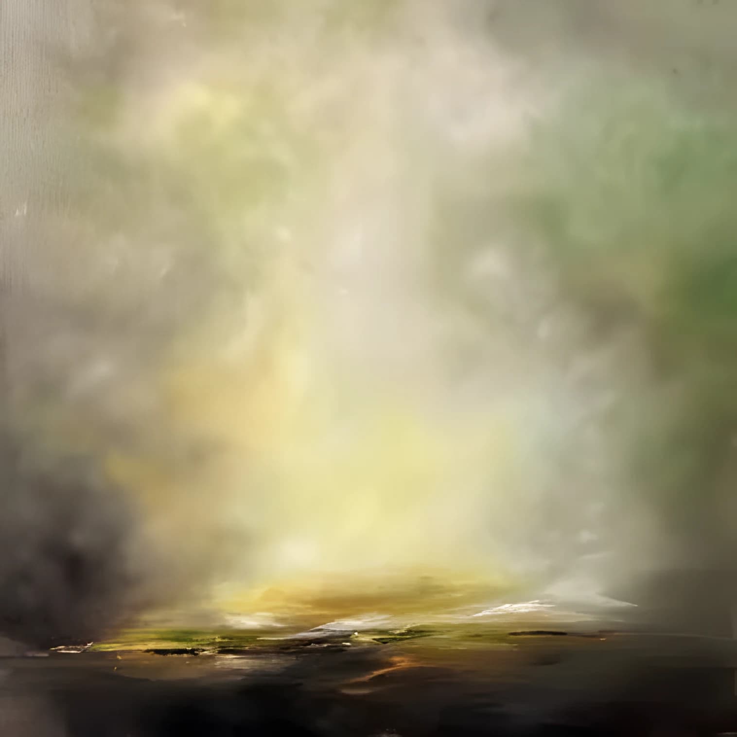 Lumière du Crépuscule, Óleo sobre lienzo, por Laurence Martins