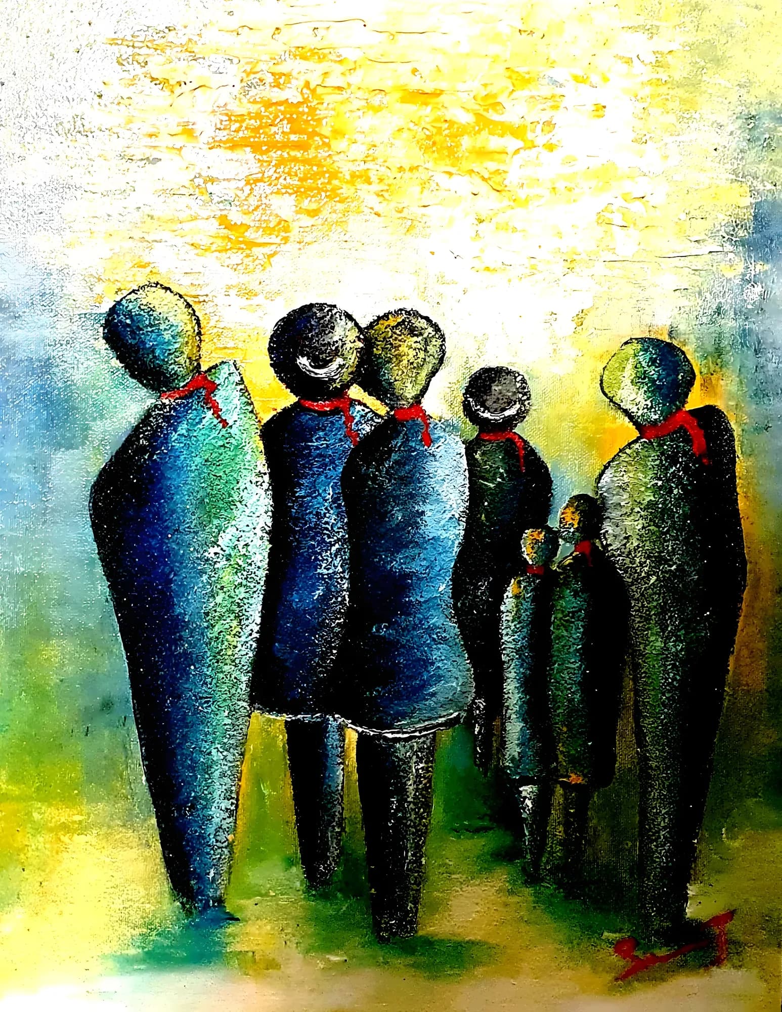 Les foulards rouges