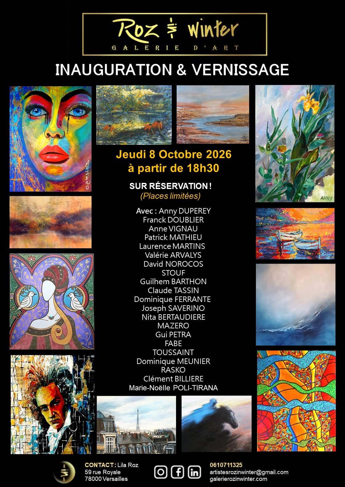 Exposition d'inauguration